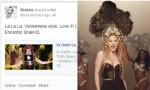 Shakira bất ngờ chia sẻ "La La La" của Vy Oanh trên Fanpage