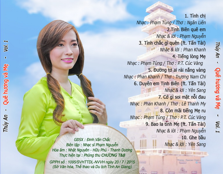 Album Thúy An - bìa 2